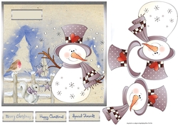 Snowman and his friends