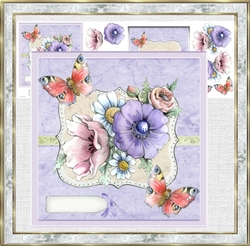 Florals and butterfly