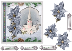 The church at Christmas