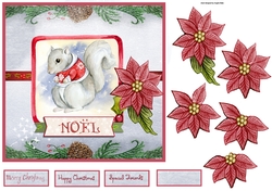 Christmas squirrel