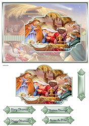 The stable at Christmas