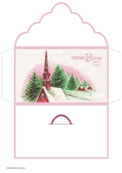 Christmas blessings money wallet