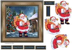 Santa loves Christmas