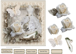 Wedding day rose