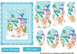 Snowmen Family