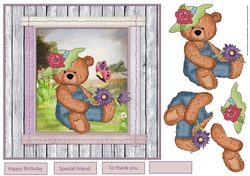 Garden teddy