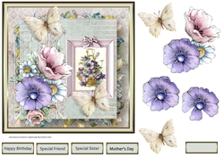 Trellis of flowers