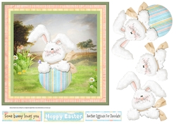 Easter bunny egg