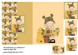 Sunflowers and Bees