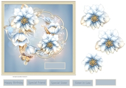 Frosted flowers