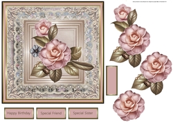 Camelia and lace