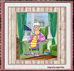 Granny knitting