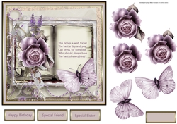 lilac book rose
