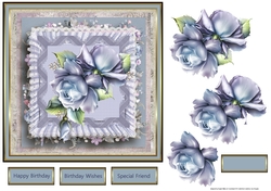 Blue rose