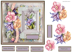 Floras, ribbon and lace
