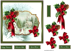 Church and holly