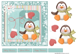 Snow flake penguin