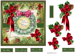 Holly wreath blessings