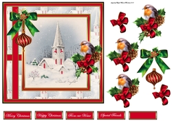 Red bells ring out Christmas