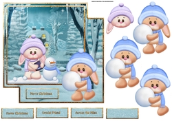 The snow rabbits