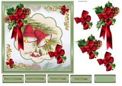 Vintage Christmas bells