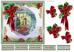 Christmas through the window