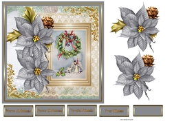 Garland, bells and angel