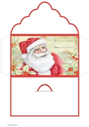 Santa money wallet