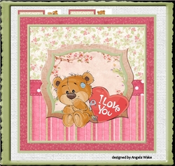 teddy bear heart