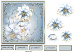 Blue flowers