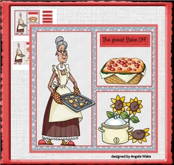 Granny has a bake off