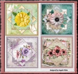 Floral diamond