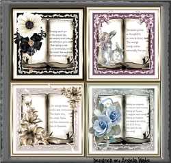 selection of book style 7x7 cards bumper kit