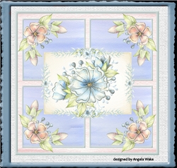 Blue spring flower