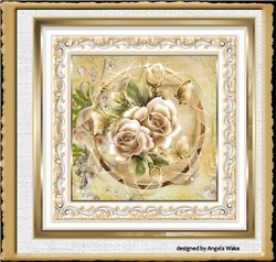 Cream rose