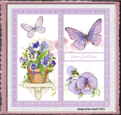 Pansy garden