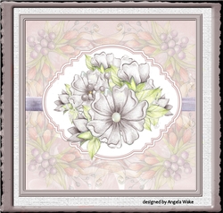 Lilac petunias