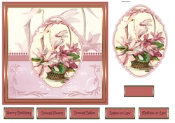 Pink flowers