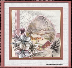 Vintage Christmas and flowers