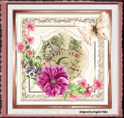 Wild rose 7x7