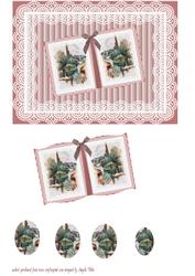 Lake Scene and Shaped Book Style