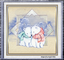 Cosy polar bears