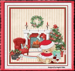Boozy Christmas bear