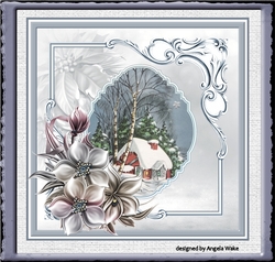 Winter flowers 7x7