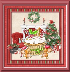 Christmas cupcake
