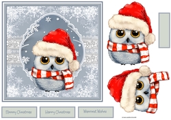 Christmas owl