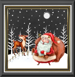 Santa and Rudolf