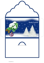 Christmas tree and bauble
