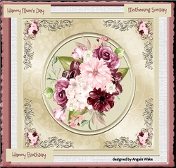 Burgandy flowers
