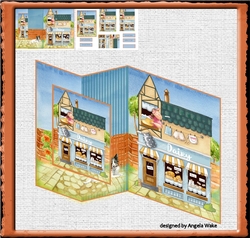 The dairy fold back card